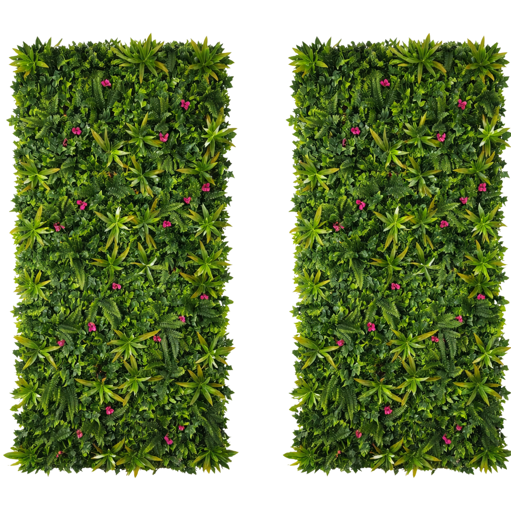 Paneled Wall Greens